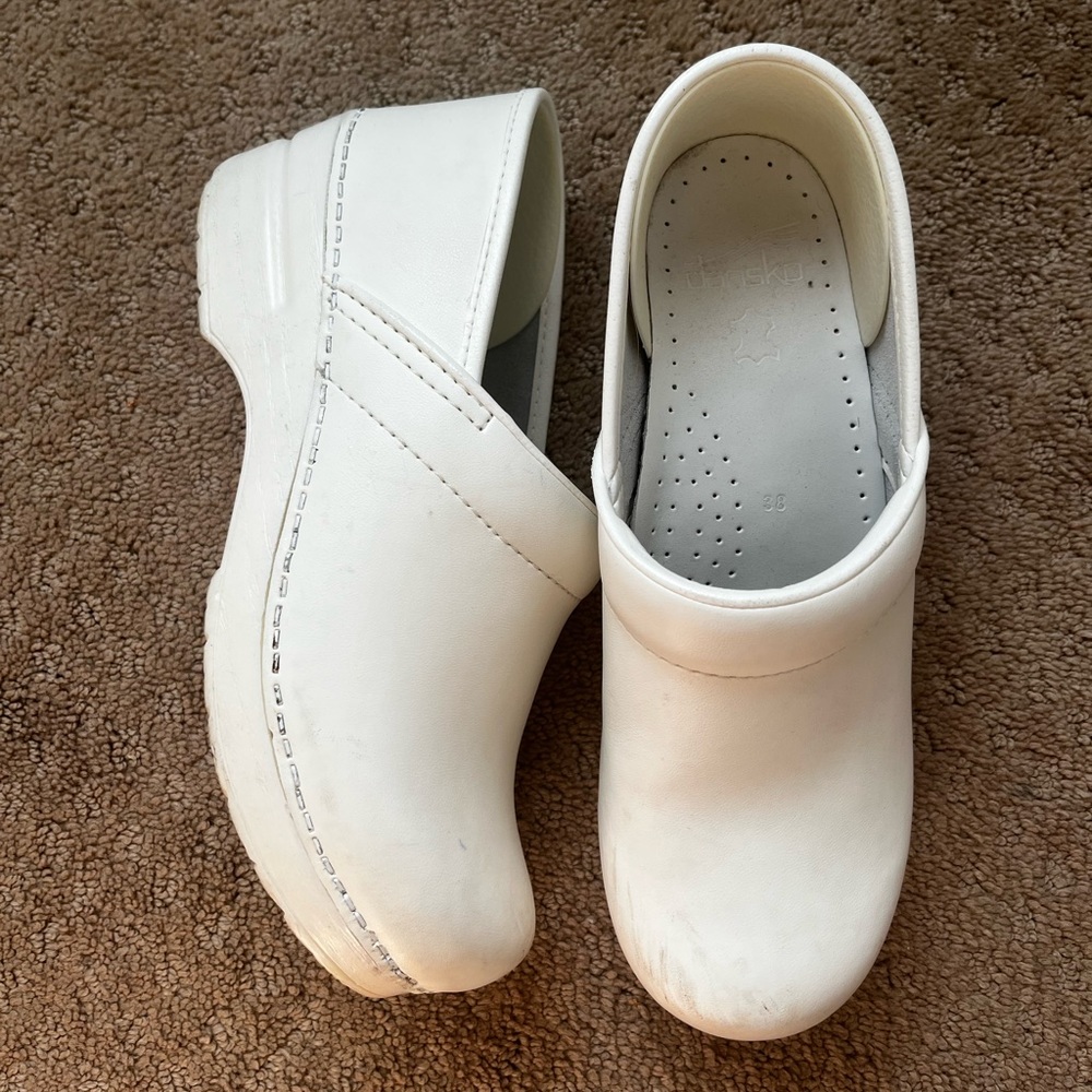 Dansko Professional White Clogs